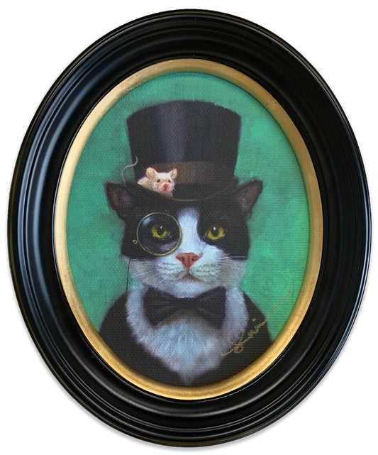 Tuxedo Cat - Giclée Print